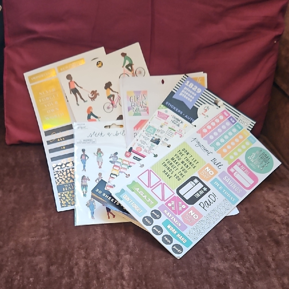 Happy Planner And More Stickers Bundle